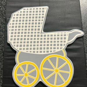 Coton Colors Large retired baby carriage attachment.